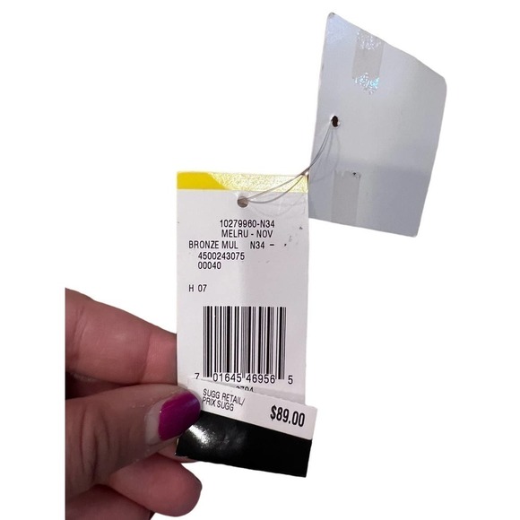 NWT Jones New York M leopard print button down shirt *GORGEOUS* - Picture 5 of 5